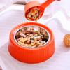 Миска для собаки одинарная Миски для кормления собак Миски для кошачьего корма Нержавеющая сталь Миски для воды для собак Съемный контейнер для корма Миска для кормления домашних животных