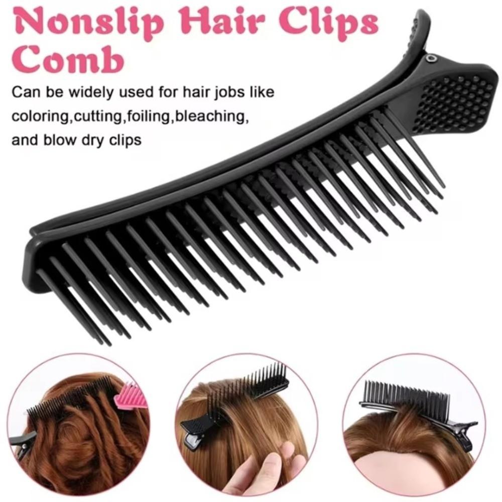 Non Slip Grip Hair Styling Clips Plastic Hair Sectioning Clips For Styling Cutting