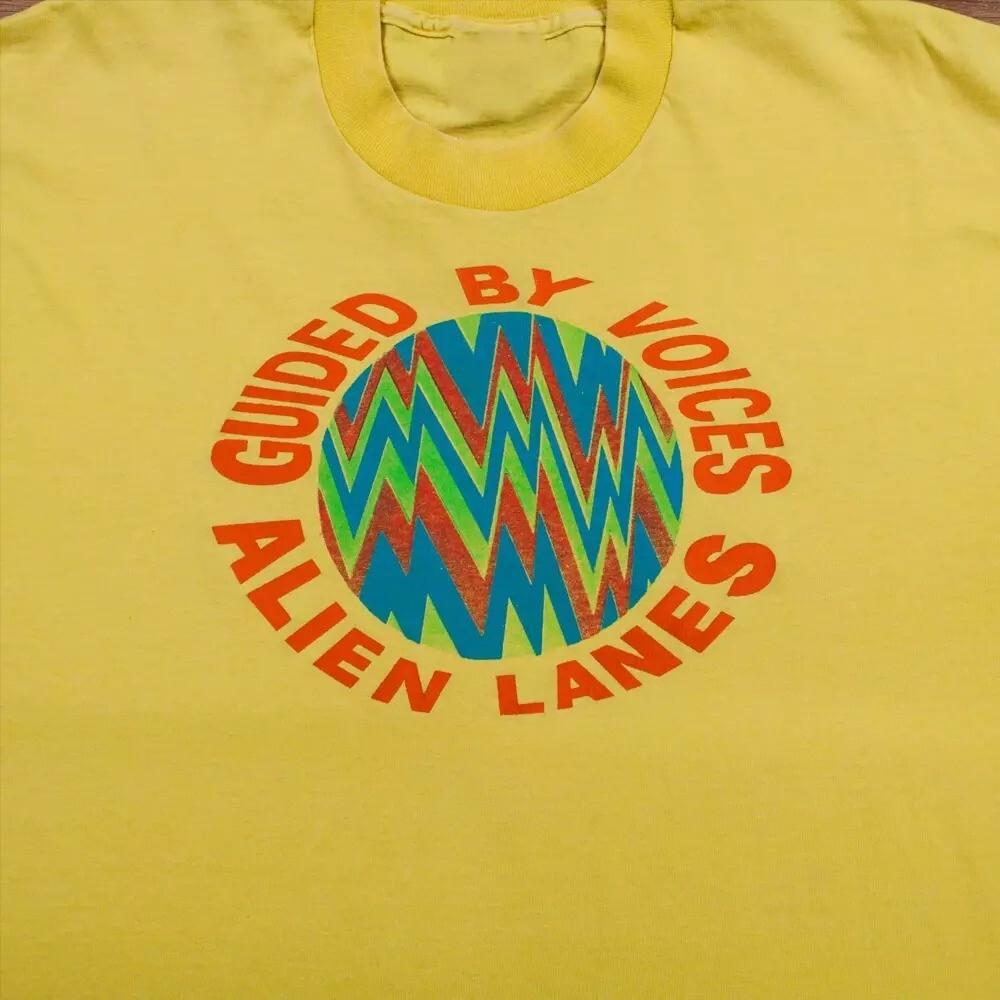 Guided By Voices Short Sleeve T Shirt Yellow Size S-5XL NI1012