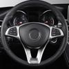 Car Steering Wheel Button Frame Dcoration Sticker Trim For Mercedes Benz C E W205 W213 GLC X253 Class Interior