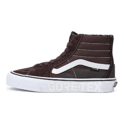 Sk8 Gore-Tex Высокие кеды для скейтбординга Унисекс Кроссовки Коричневый Белый VN0A4V9X0VB