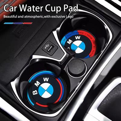 Для BMW 2 шт. Автомобильный подстаканник Нескользящая подставка-подкладка Аксессуары для интерьера Для BMW M G30 G32 G01 G02 G05 G06 G07 G26 G23 G22 F40