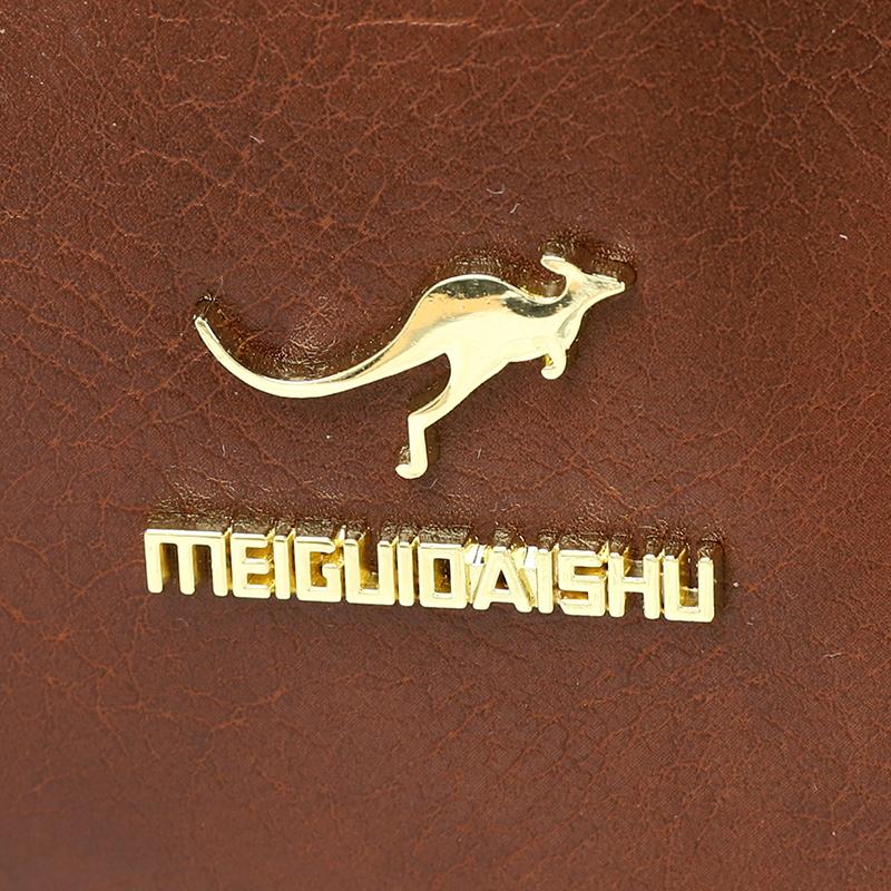 Рюкзак из ПУ Женский рюкзак большой вместимости Многофункциональная сумка через плечо