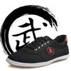 Double Star Martial Arts Shoes Beef Tendon Sole Men's and Women's Canvas Tai Chi Shoes Martial Arts Shoes Morning Exercise Non-slip, Wear-resistant