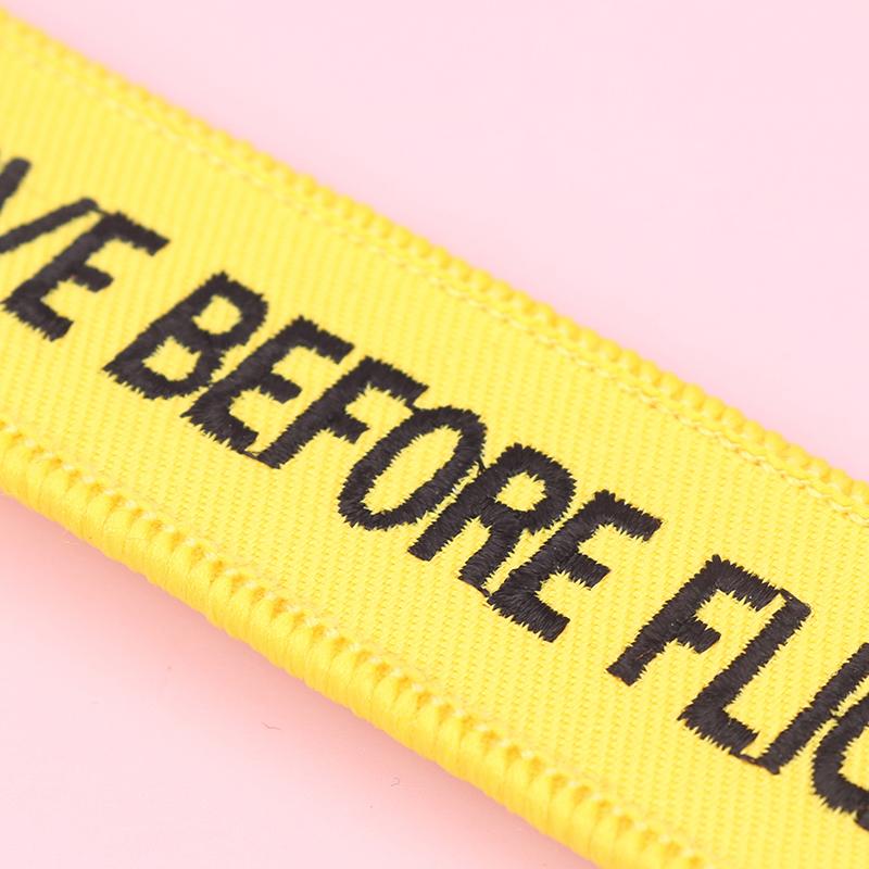 Remove Before Flight Car Key Chain Aviation Gifts Keyring Key Tag Holder