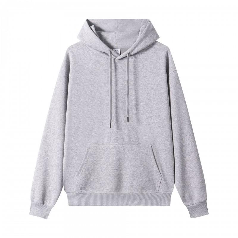 Mens Oversized Drop Shoulder Hoodie 420g Heavyweight Fleece Lined Warm Winter Sweatshirt Casual Loose Fit