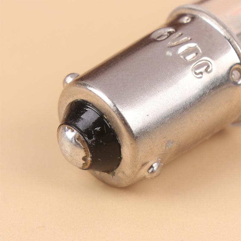 Светодиодная лампа Ba9S 6 В, модернизированные лампы, 4 светодиодные лампы, сменная лампа для фонарика, фары для мотоцикла, освещения велосипеда, светодиодная лампа