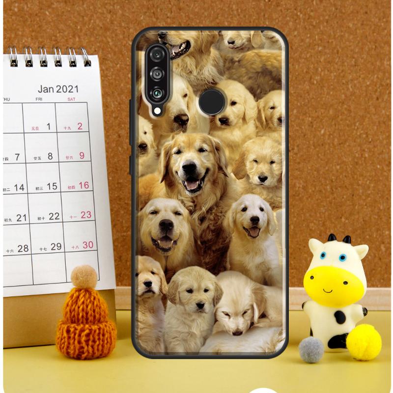 Golden Retriever Dog For Huawei Nova Y61 Y60 Y70 Y72 Y73 Y90 Y91 12i 11i 3i 7i 8i 9 10 SE P20 P40 P30 Lite Case