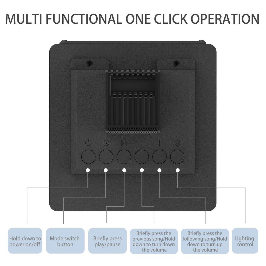 Bluetooth Soundbar Проводной стерео домашний кинотеатр с объемным звучанием, телевизионная система с дистанционным управлением, RGB-световое шоу, динамический стереодинамик с мощным звуком