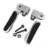 1 Pair Motorcycle Foot Pegs Electric Scooters Pedals Sturdy Easily Install Replacement
