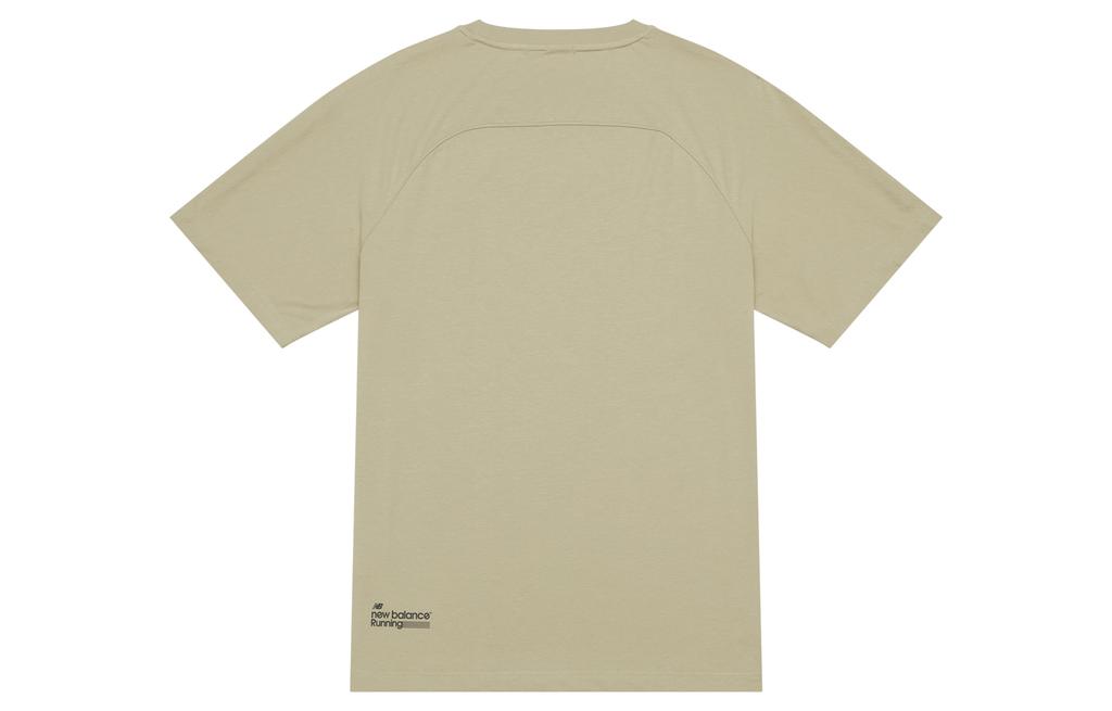 New Balance Футболка унисекс SS24 Хаки NEE24081-BWN