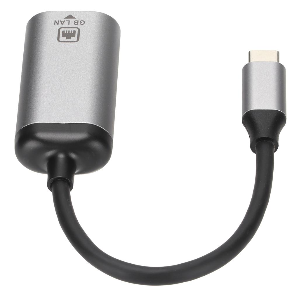 JORINDO Ethernet Adapter No Driver Easily Use TypeC Interface USBC Ethernet Adapter for Phones Computers Tablets(USB C