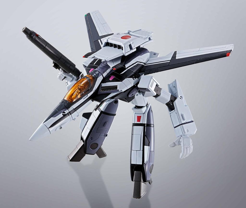 TAMASHII NATIONS R The Super Dimension Fortress Macross Valkyrie 35th Anniversary Messer Color 140mm ABS Painted Movable Figure HI-METAL VF-1S