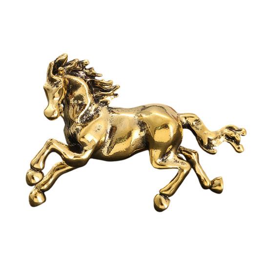 Horse Brooch Exuding Elegance Power Bold Sophisticated Design Retro Brooch Pin Vibrant Fashion Accessory