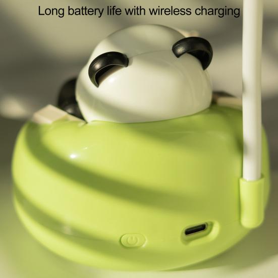 Светодиодная настольная лампа Panda Night Light с ящиком для чтения, регулируемая яркость, перезаряжаемая настольная лампа Panda для детской комнаты, спальни