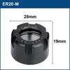 1 шт. Высокоточная гайка цанги ER 11/16/20/25/32/40 Тип A/M/UM Зажимная гайка Для ЧПУ Токарного станка Держатель фрезерной оправки ЧПУ Металлообработка