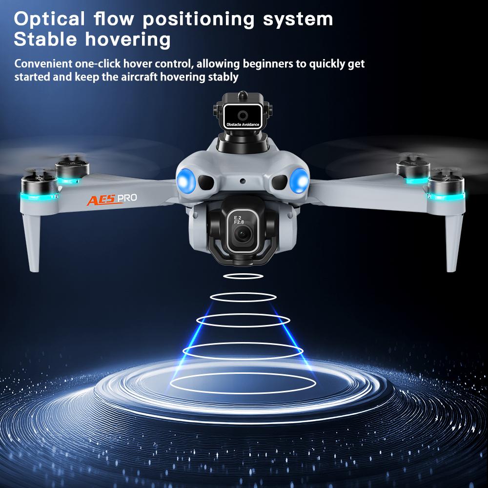 AE5 GPS Дрон 8K Профессиональный HD Двойная Камера 2026 Популярный Новый 5 км 3-осевой Стабилизатор 360° Предотвращение Препятствий Бесколлекторный Квадрокоптер Игрушка