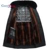 Cozy Up Новая зимняя мужская теплая парка, толстое пальто с большим меховым воротником, однотонная мужская повседневная тонкая куртка, мужские большие карманы