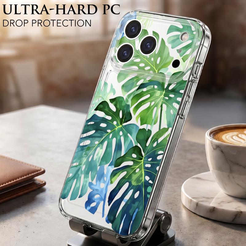 Чехол для iPhone 17 Pro Max Чехол iPhone 16 Pro Max 15 14 13 11 17E 16E Цветочный принт Ромашки Ударопрочный Прозрачный Мягкий ТПУ Силиконовый Чехол