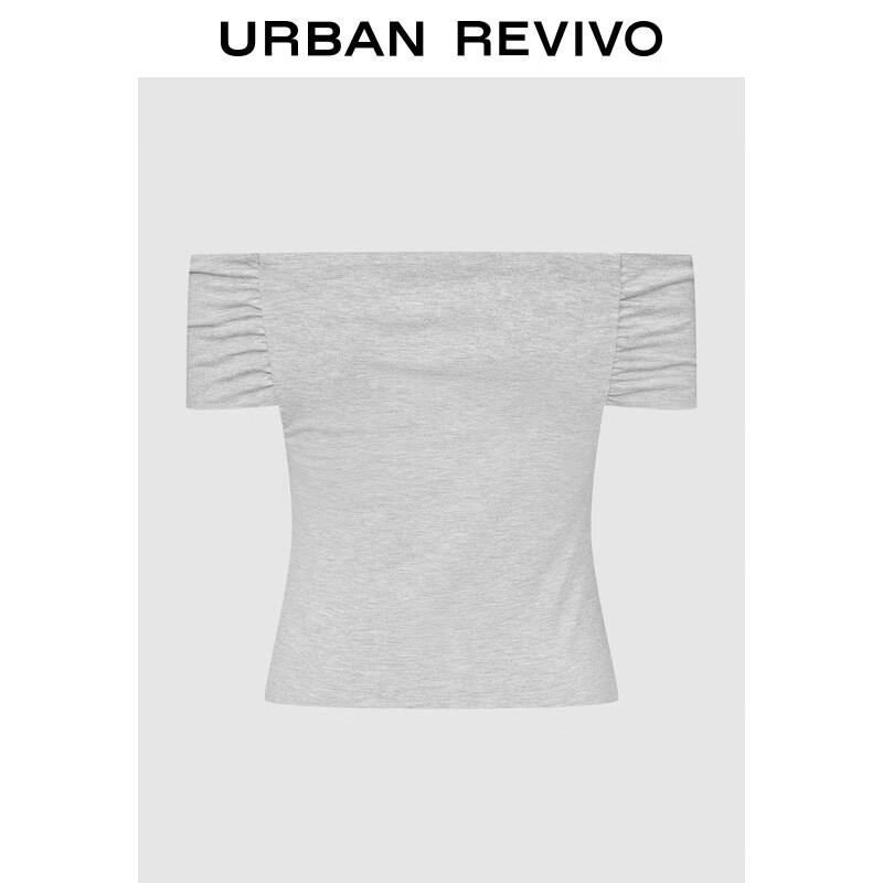 UR Women's Off-Shoulder Slim-Fit T-Shirt
