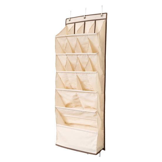 Дверной органайзер для обуви, подвесная сумка, большая вместимость, легкий доступ, простая установка, универсальный держатель для обуви, сумка для хранения