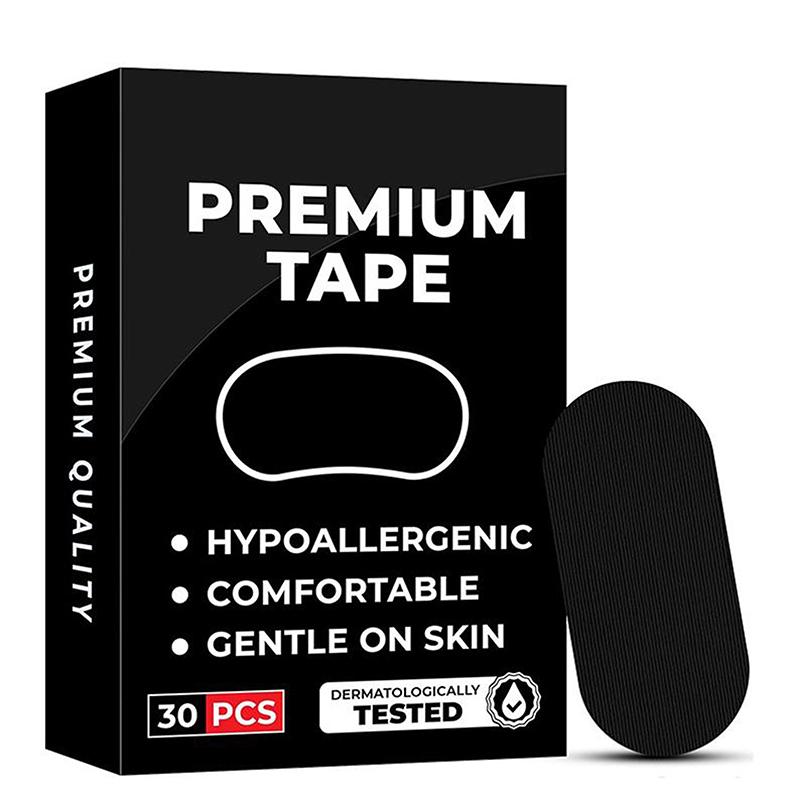 30Pcs Anti Snoring Sleep Mouth Tape Best Breathing Nasal Strips Medical Grade Improved Sleeping Keep Mouth Close Prevent Snoring