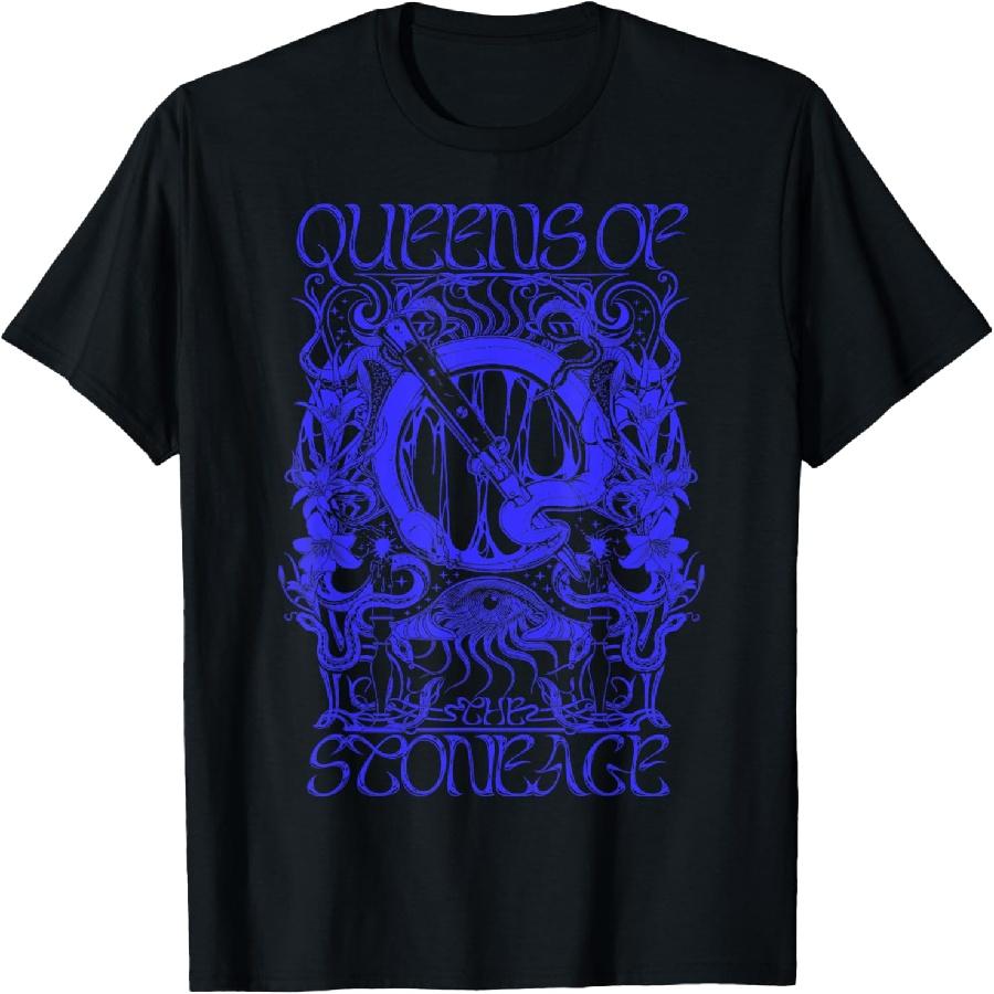 Официальная иллюстрированная футболка Queens Of The Stone Age