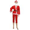 1 Set Christmas Workmanship Top Santa Claus Costume Fine Kids Hat Pants Belt Set for