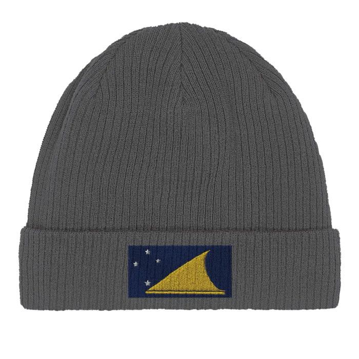 Bonnet Drapeau Tokelau En Gris