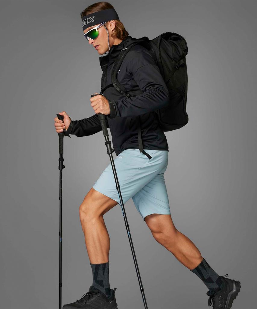 adidas Куртка с капюшоном Terrex Xperior Climawarm+ Windlight Fleece - Черный / Jf1227