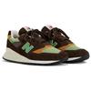 Teddy Santis x New Balance 998 Сделано в США Коричневый Зеленый Мужские Кроссовки U998BG