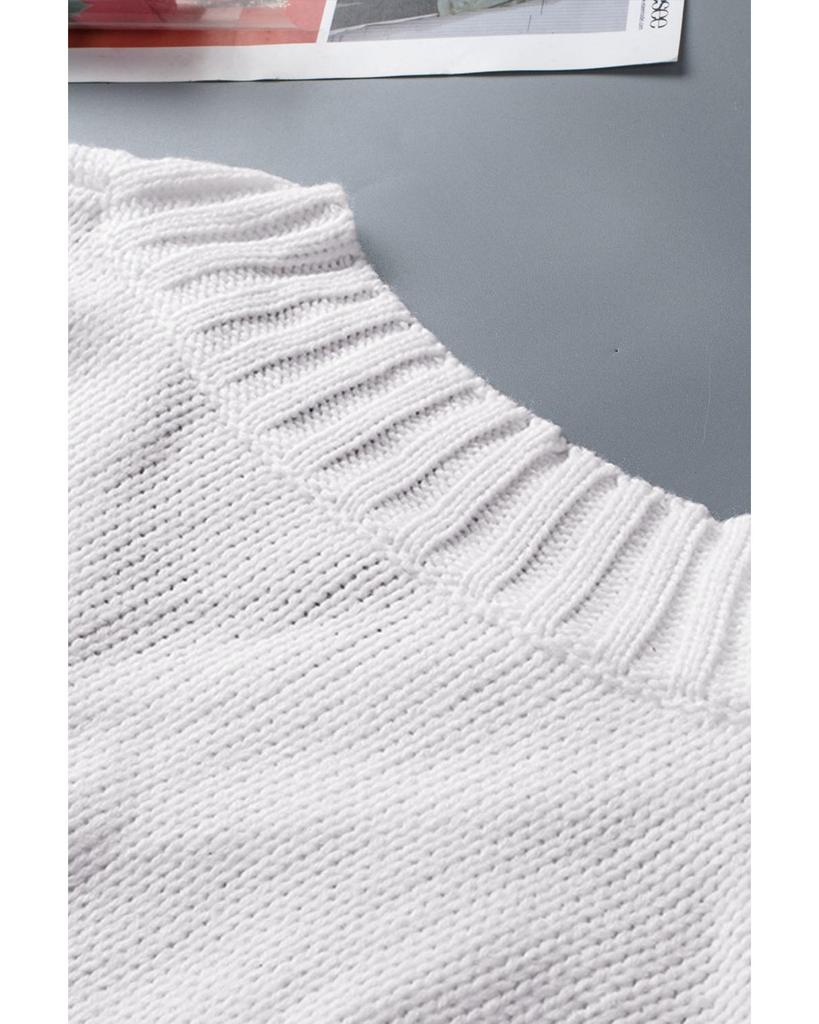 Azura Exchange Drop Shoulder Knitted Sweater