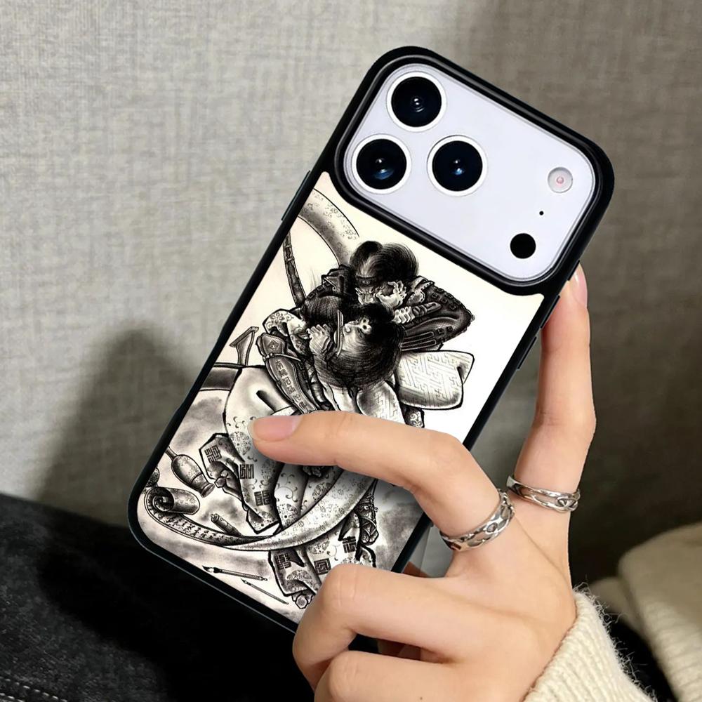 Чехол Case для iPhone 17 Air 16 Pro Max 15 Plus 11 13 Mini 14 12 Задняя крышка телефона Спорт Горный велосипед Велоспорт Искусство
