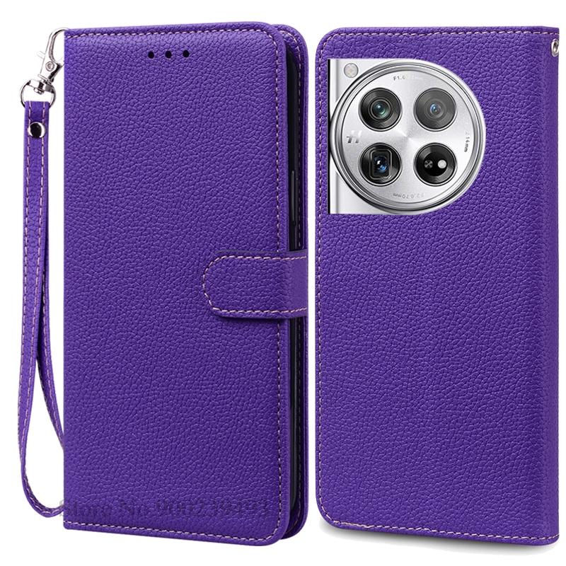 For Oneplus 12 Case Leather Wallet Flip Cover Phone Case For Oneplus 12 Coque Fundas For One Plus 12 Oneplus12 Phone Case Fundas