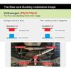 7075-T6Aluminum alloy Subframe Rear Axle Rigid Collar control arm bushing VW-Golf 5/6 Passat Magotan A3/S3 TT PQ35/PQ46