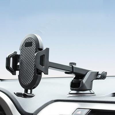 Регулируемый автомобильный держатель для телефона на присоске, подставка для мобильного телефона в автомобиле, без магнитного крепления GPS для смартфона
