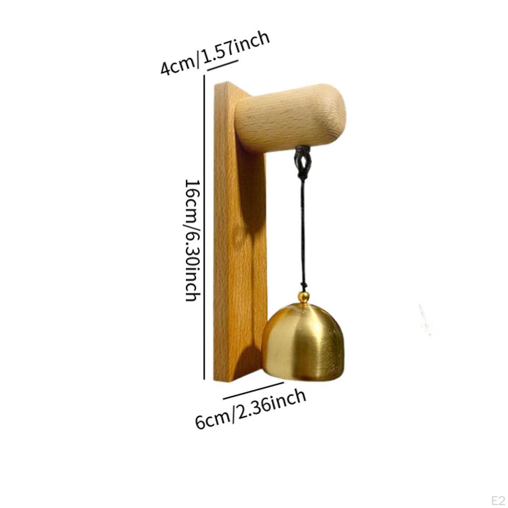 Открытие двери Колокольчик для лавочника Входящий Деревянная ветряная музыка для крыльца магазина