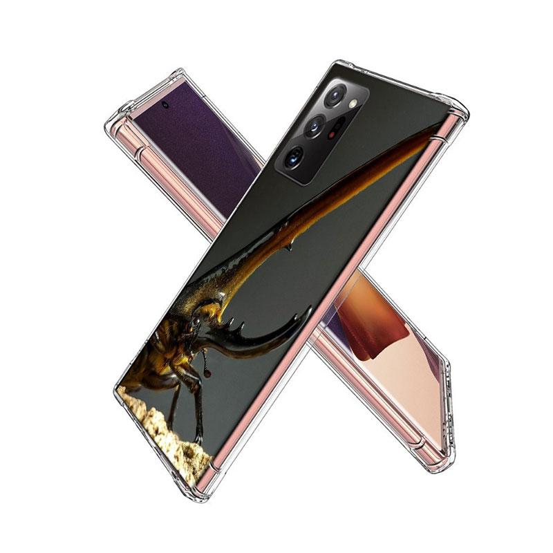 Rhino Beetle Phone Case for Samsung A55 A35 A25 A15 A07 A05S A16 A17 A26 A36 A37 A56 A57 Galaxy Note 20 10 A50S A71 A51 A31 A30