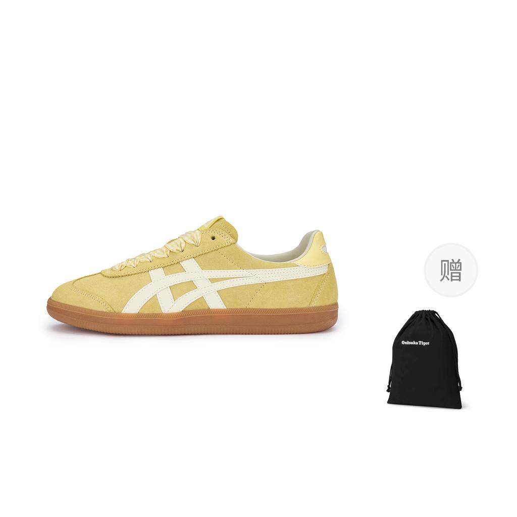 ONITSUKA TIGER Tokuten Кожаная низкая обувь унисекс в стиле немецкой армии Желтая 1183C562-750