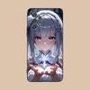 ReZero Emilia Waifu Matte TPU Mobile Phone Case for Samsung Galaxy M55 54 42 35 34 33 32 23 22 15 14 13 12 F55 5G Colorful Cover