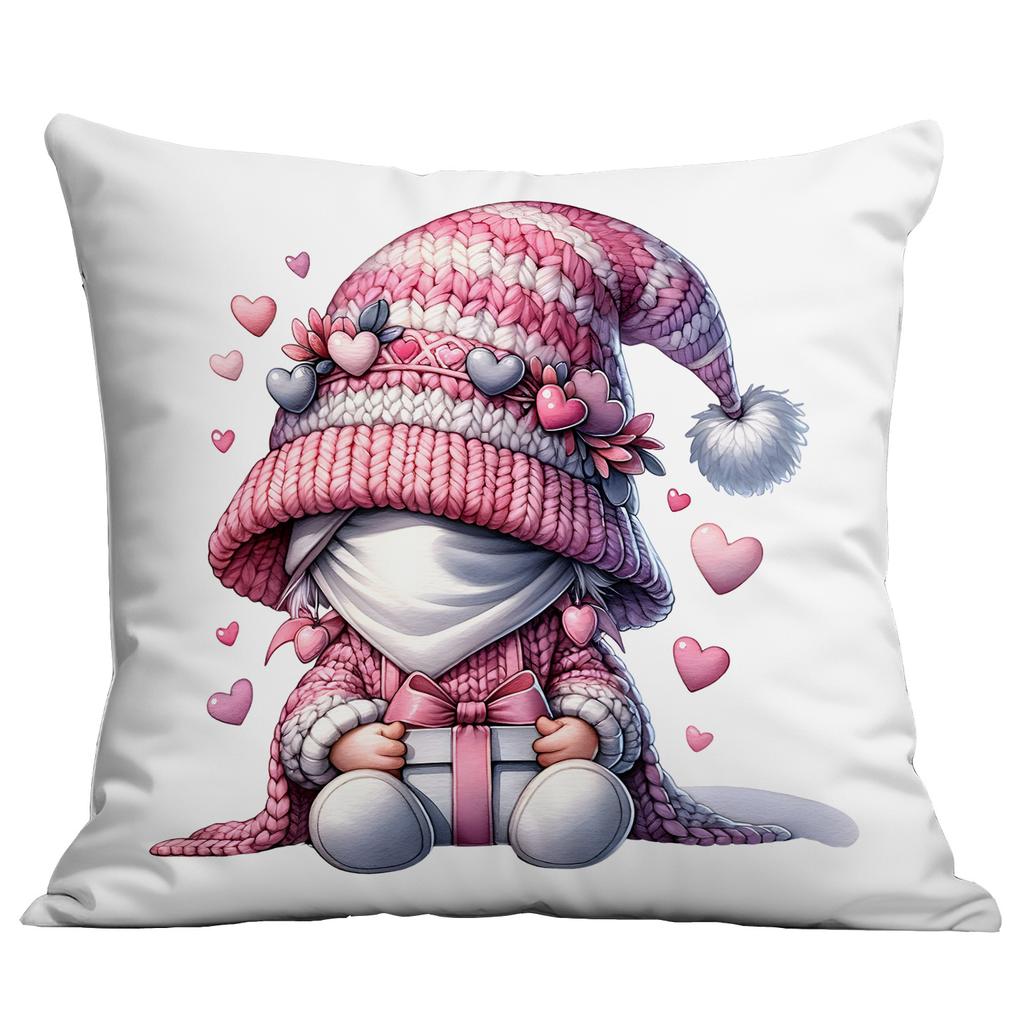 Новая подушка-пуш к Дню святого Валентина, милый Купидон, розовая наволочка для подушки-пуш, домашняя наволочка для подушки-пуш