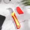 Изолированный нож Электрика Стриппер для проводов Ножницы для зачистки кабеля Прямое Изогнутое лезвие Резиновая рукоятка Инструмент для зачистки