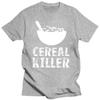 Cereal Killer Fun T-shirts for Both Men and Women - New Adult T-shirt Gifts From Our Adult Casual T-shirts
