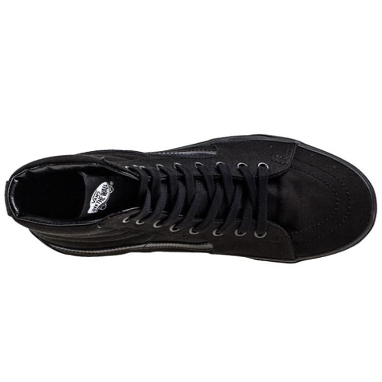 Vans SK8 Унисекс Кроссовки Черные Легкие Высокие Кеды для Скейтборда Унисекс Черный Воин VN000TS9BJ4