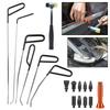 Painless Tools Hooks Rod Hammer Car Repair Tool Door Dent Ding Hail Fix Automotive Maintenance Tool Car Paintless Dent Removal