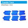 All Kinds of Plastic Rail Train Track Parts Accessories Curve/Straight/Block/Bridge Tracks Gift for Boy Toys X2