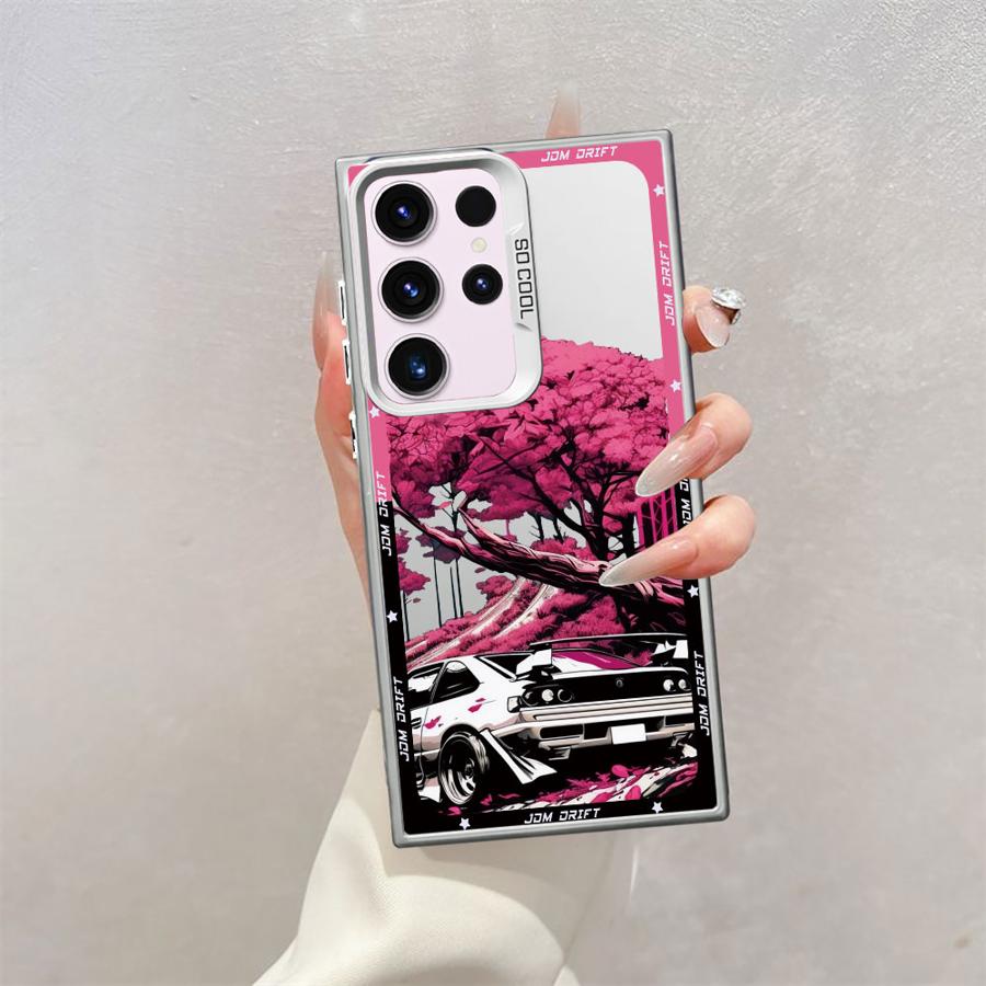 Чехол для Samsung Galaxy S22 Ultra S20 FE S24Ultra S25Plus S25 S21 S24 FE Note 20 Ultra S23 Мягкий чехол Японский JDM Дрифт-автомобиль