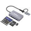 Док-станция типа C с высокоскоростным CFast Reader USB3 0 Hub SD TF Card Reader, многофункциональный адаптер