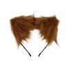 Furry Cat Ears Headband Artificial Cosplay Headband Cute Gothic Headband  Photo