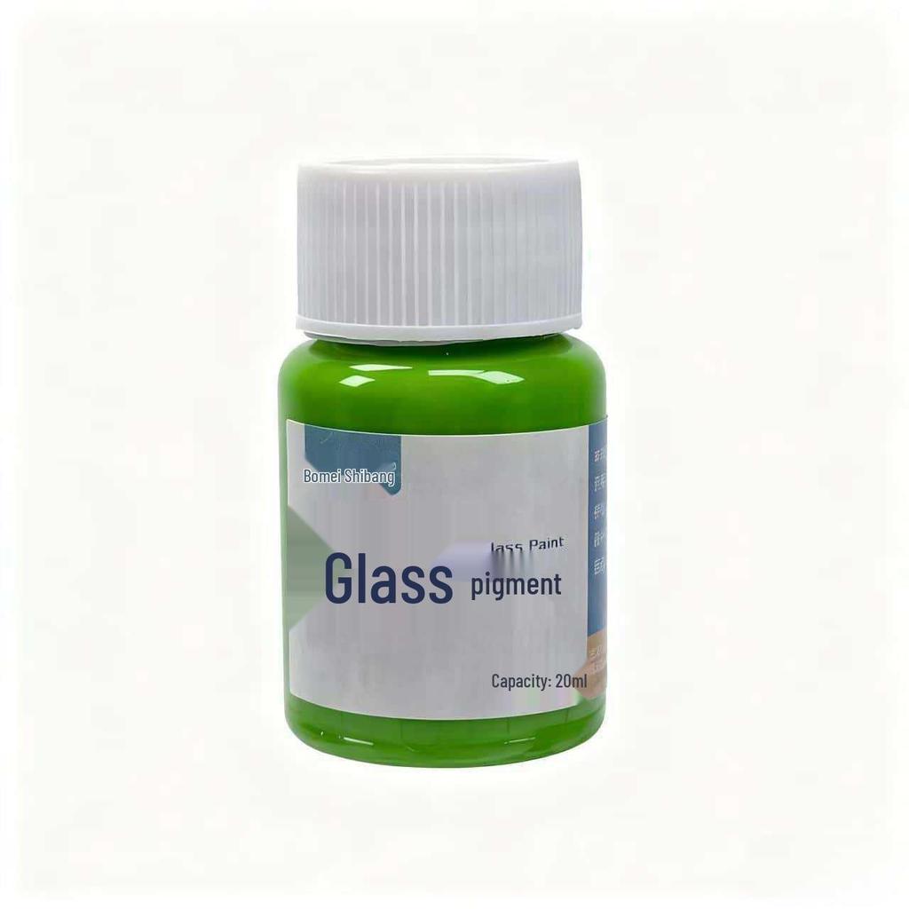 20ml Children's Non-Bake Glass Paint for DIY & Creative Glass Decoration - Waterproof & Handmade